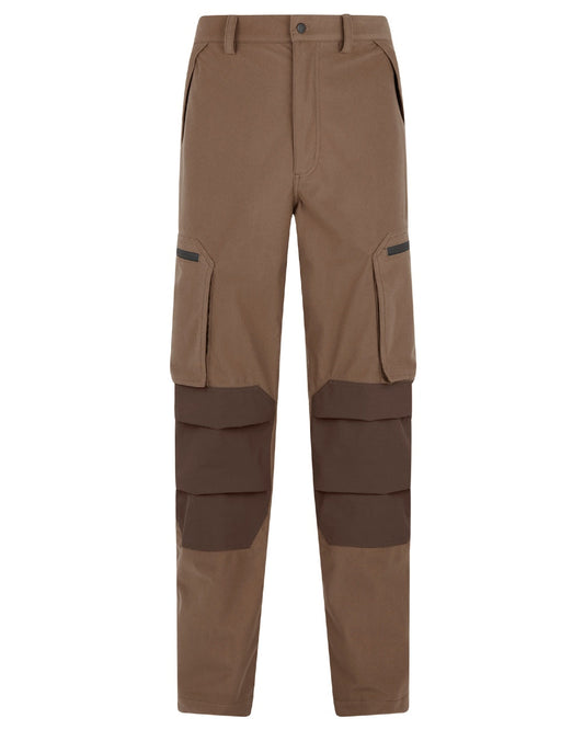Bark coloured Ridgeline Mens Pintail Ghillie Trousers on white background #colour_bark