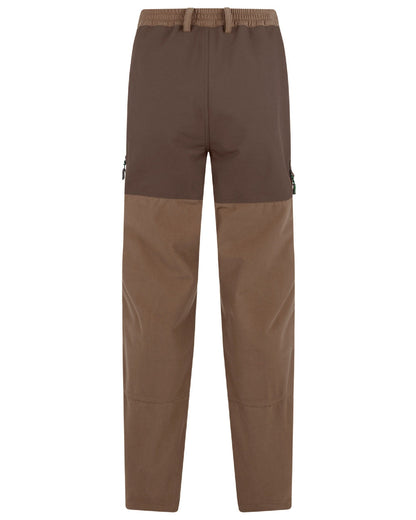 Bark coloured Ridgeline Mens Pintail Ghillie Trousers on white background #colour_bark