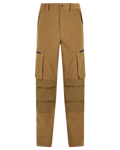 Teak coloured Ridgeline Mens Pintail Ghillie Trousers on white background #colour_teak
