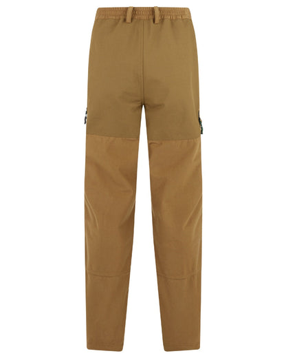 Teak coloured Ridgeline Mens Pintail Ghillie Trousers on white background #colour_teak