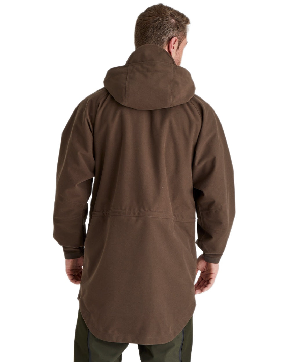 Bark Coloured Ridgeline Monsoon Classic Jacket On A White Background #colour_bark