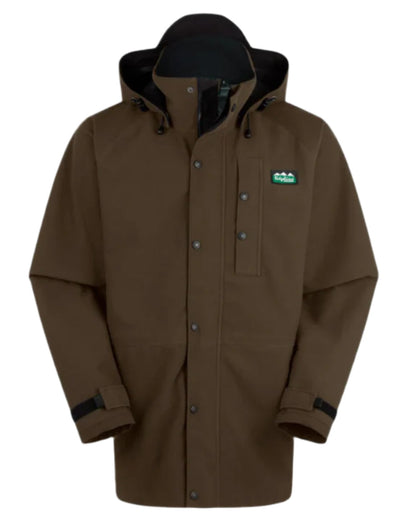Bark Coloured Ridgeline Monsoon Classic Jacket On A White Background #colour_bark