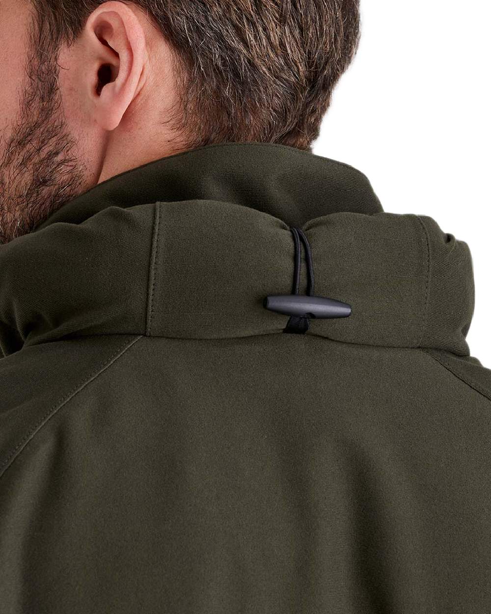 Deep Forest Coloured Ridgeline Monsoon Classic Jacket On A White Background #colour_deep-forest