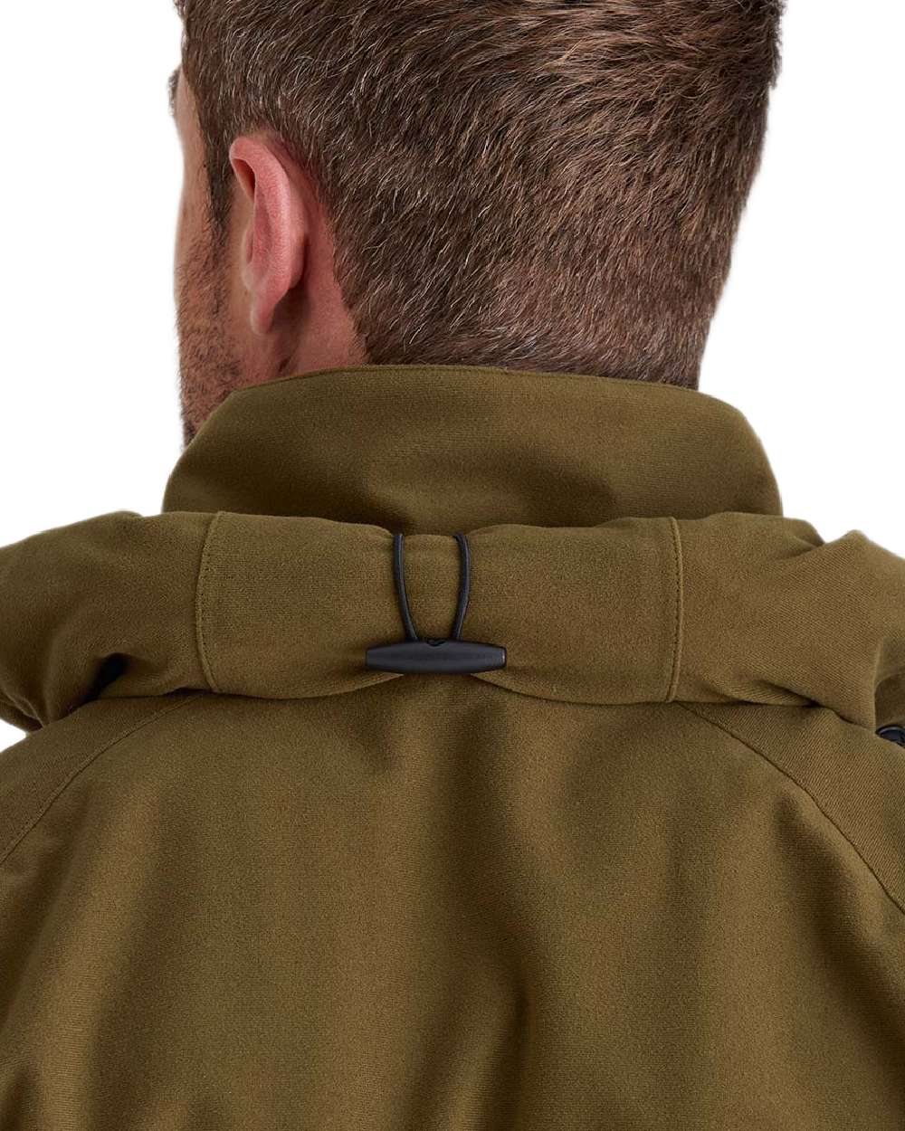 Teak coloured Monsoon Classic Waterproof Jacket on white background #colour_teak
