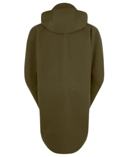 Teak coloured Monsoon Classic Waterproof Jacket on white background #colour_teak
