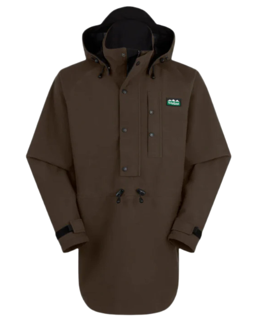 Bark Coloured Ridgeline Monsoon Classic Waterproof Smock on white background #colour_bark