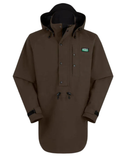 Bark Coloured Ridgeline Monsoon Classic Waterproof Smock on white background #colour_bark