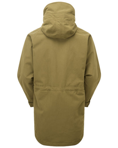 Teak Coloured Ridgeline Monsoon Classic Waterproof Smock on white background #colour_teak