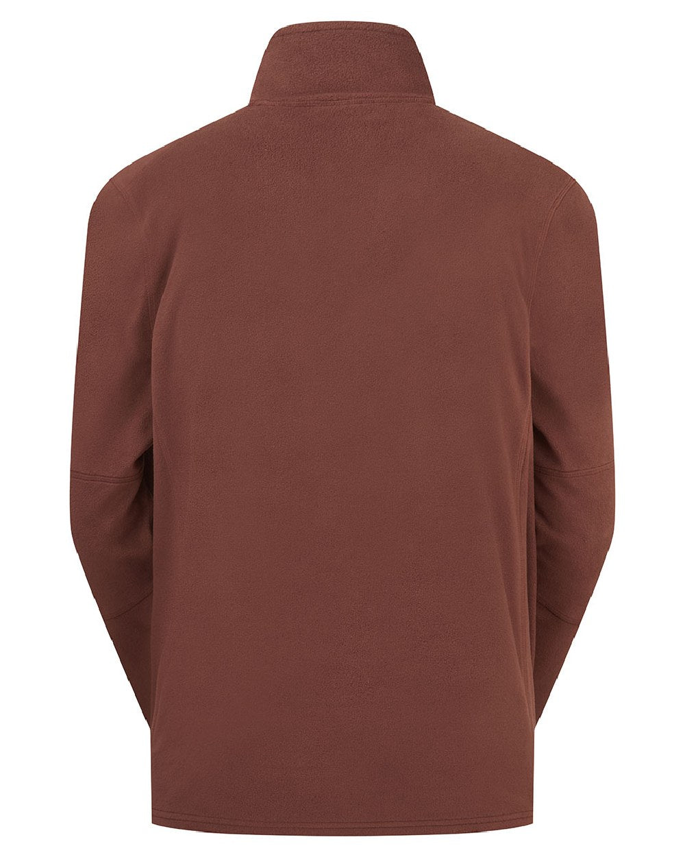 Oxblood coloured Ridgeline Narvik Fleece on white background #colour_oxblood