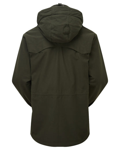 Deep Forest coloured Ridgeline Torrent III Waterproof Jacket on white background #colour_deep-forest