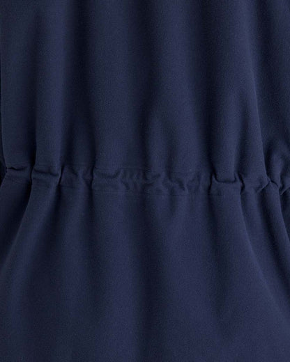 Navy coloured Ridgeline Torrent Waterproof Jacket on white background #colour_navy