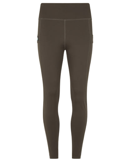 Bark Coloured Ridgeline Womens Infinity Leggings On A Bark Background #colour_bark