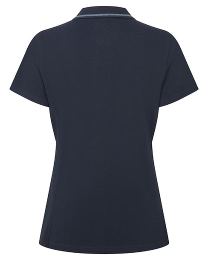 Navy coloured Ridgeline Womens Kilworth Polo Shirt on white background #colour_navy