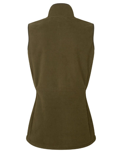 Moody Teak coloured Ridgeline Womens Kodiak Gilet on white background #colour_moody-teak