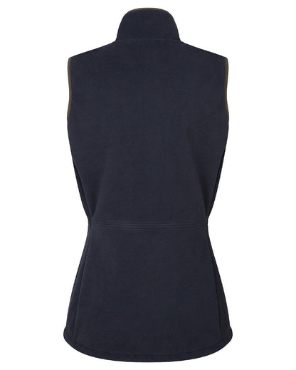 Navy coloured Ridgeline Womens Kodiak Gilet on white background #colour_navy