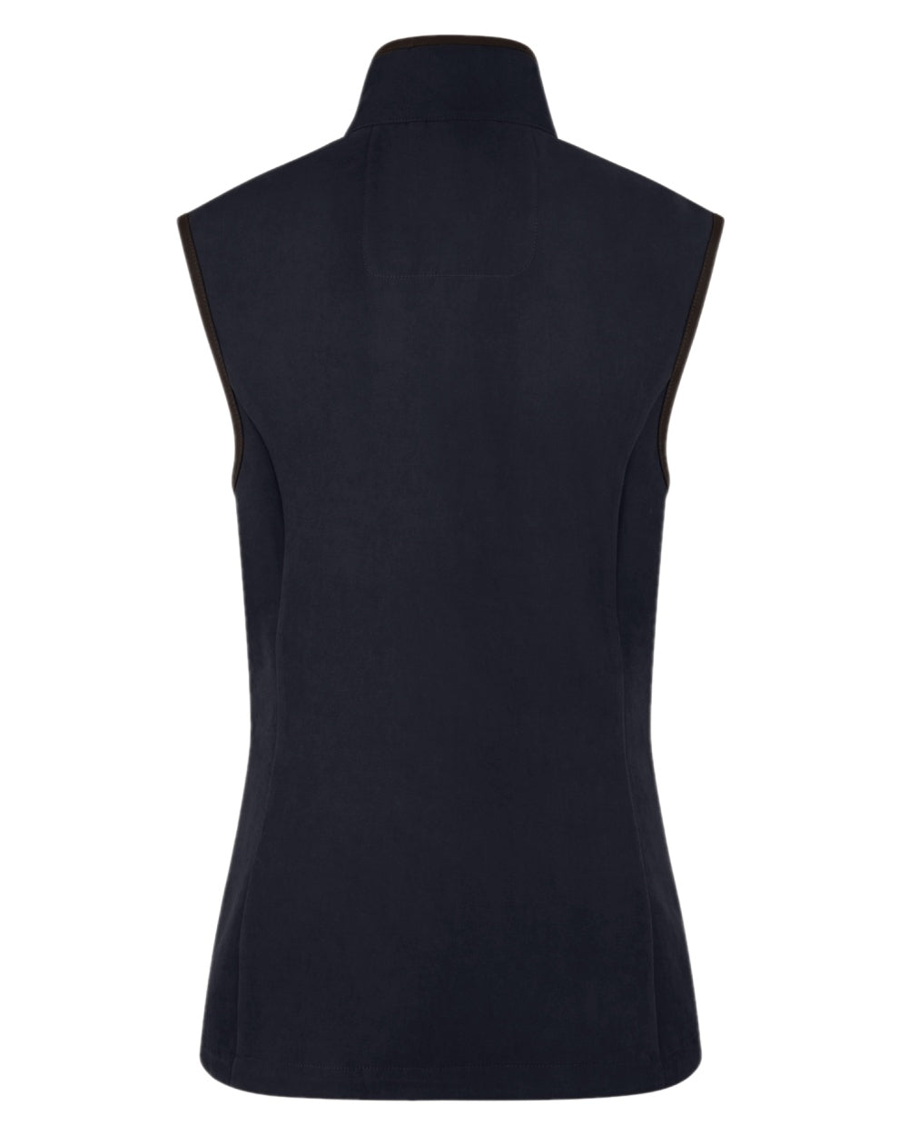 Navy coloured Ridgeline Womens Monarch Gilet on white background #colour_navy