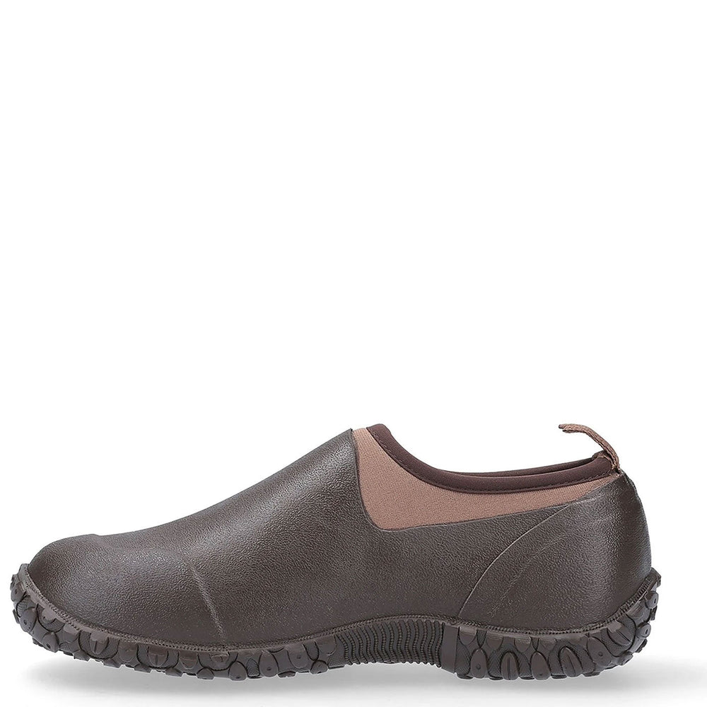 Muck Boots Mens RHS Muckster II Low Shoes in Bark #colour_bark