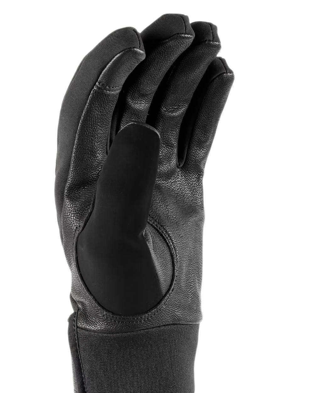 Black Coloured Sealskinz Womens Kelling Waterproof All Weather Insulated Glove on white background #colour_black