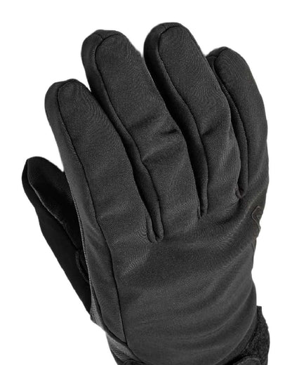 Black Coloured Sealskinz Womens Kelling Waterproof All Weather Insulated Glove on white background #colour_black