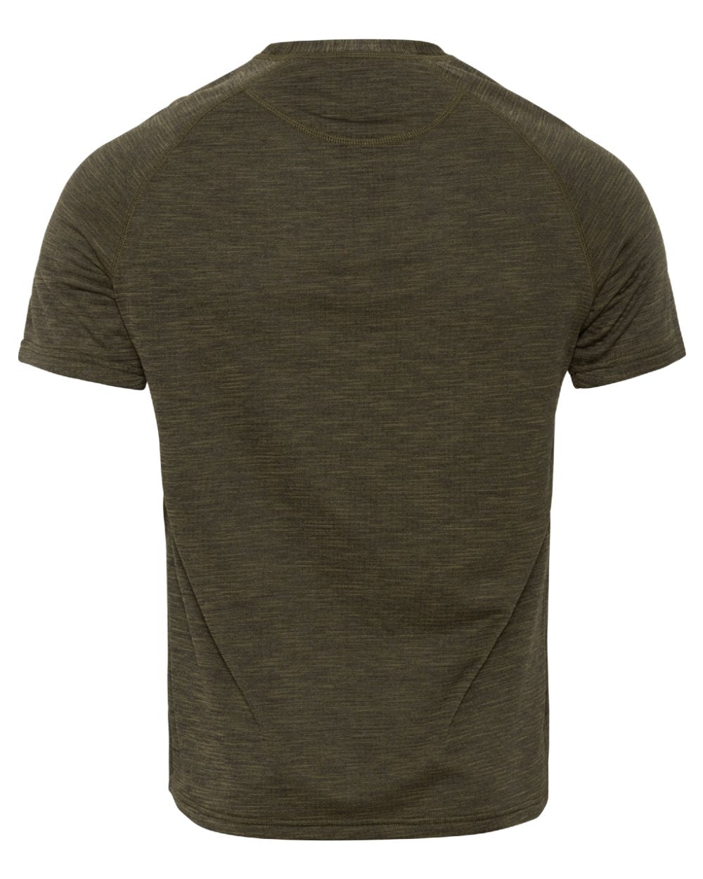 Pine Green Coloured Seeland Active Short Sleeve T-Shirt on White background #colour_pine-green