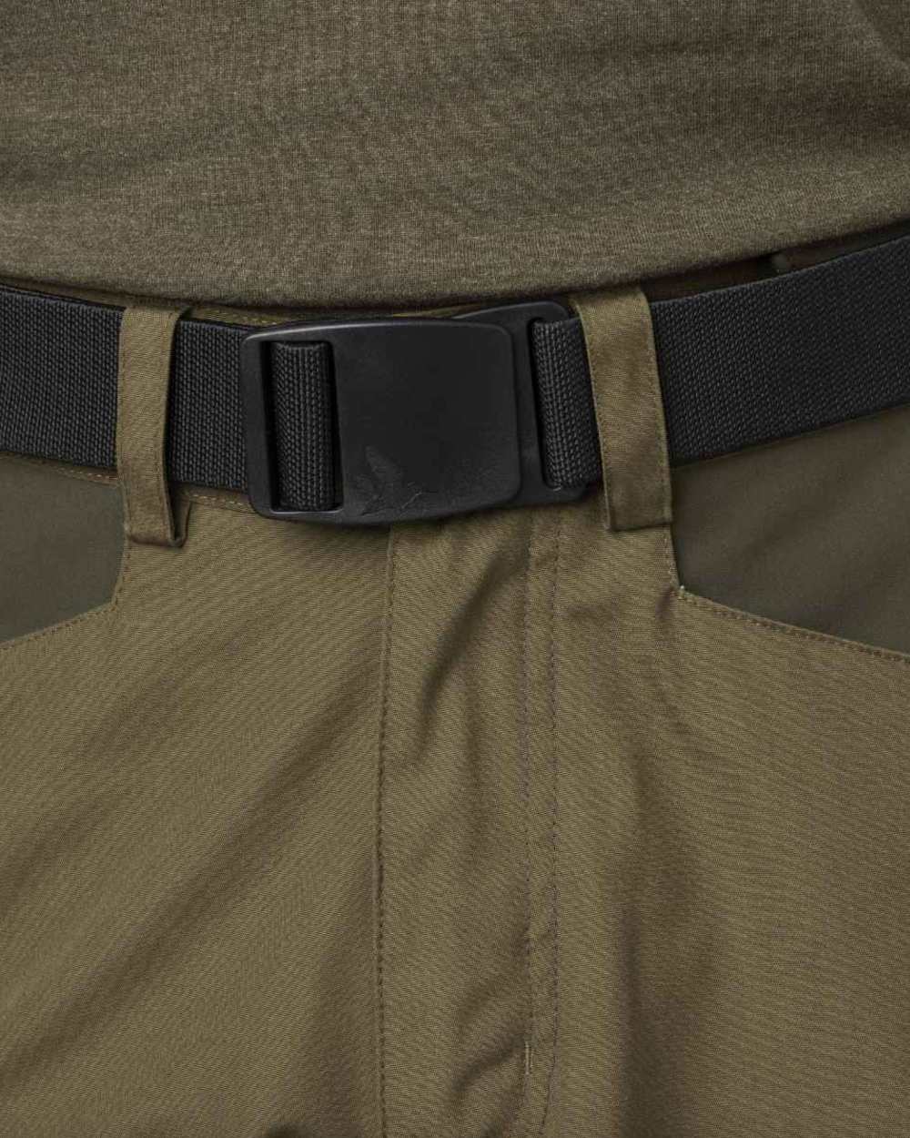 Black Coloured Seeland Arc Belt on white background #colour_black