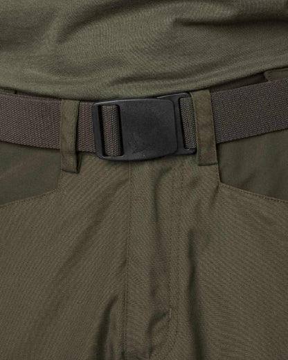 Dark Brown Coloured Seeland Arc Belt On A White Background #colour_dark-brown