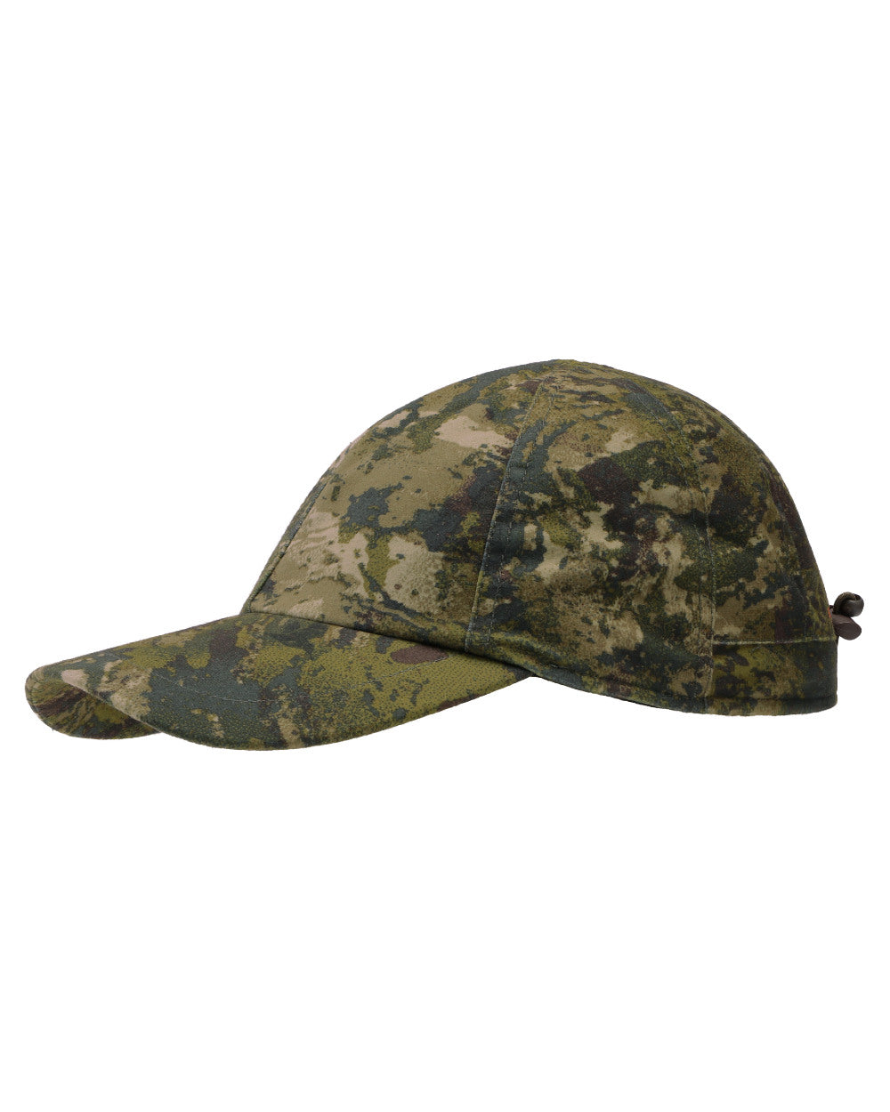 InVis Green Coloured Seeland Avail Camo Cap on white background #colour_invis-green