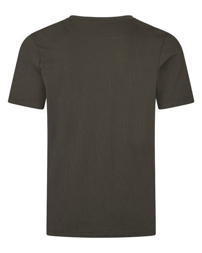 Pine Green coloured Seeland BGH T-Shirt on white background #colour_pine-green