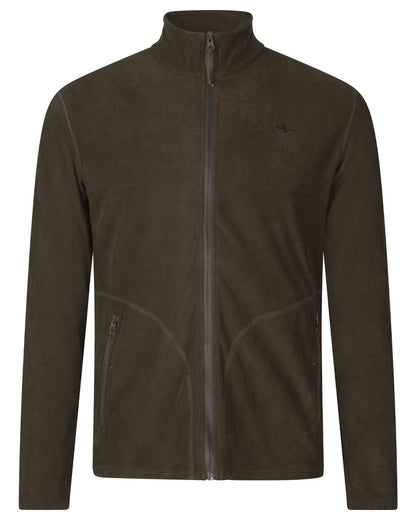 Brown Coloured Seeland Benjamin Fleece on white background #colour_brown