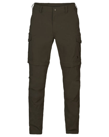 Grizzly Brown coloured Seeland Birch Zip-Off Trousers on white background #colour_grizzly-brown