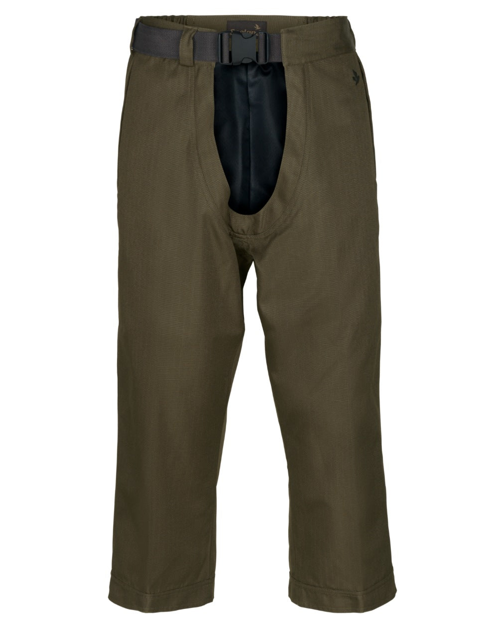 Shaded Olive Coloured Seeland Buckthorn Treggings on White background #colour_shaded-olive