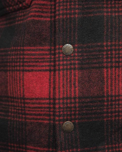 Red Check Coloured Seeland Canada Yukon Shirt on outdoor background #colour_red-check