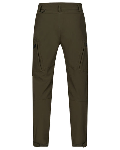 Pine Green Coloured Seeland Chaser Aero Trousers on white background #colour_pine-green