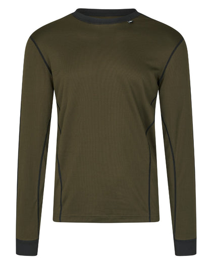 Light Pine Coloured Seeland Crest Baselayer on white background #colour_light-pine