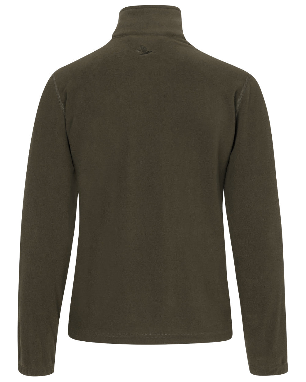 Pine Green Coloured Seeland Dew Fleece Jacket on white background #colour_pine-green