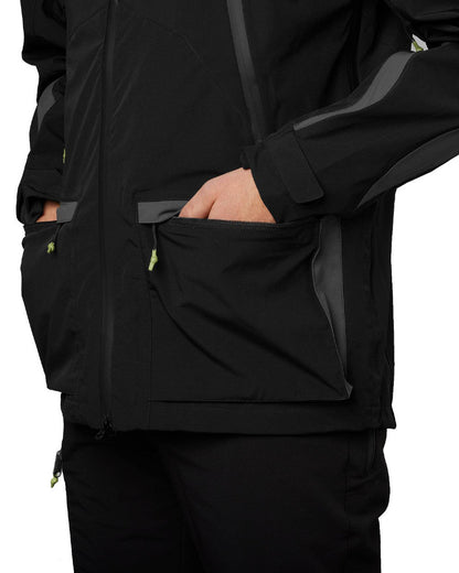 Meteorite Coloured Seeland Dog Active Jacket on white background #colour_meteorite