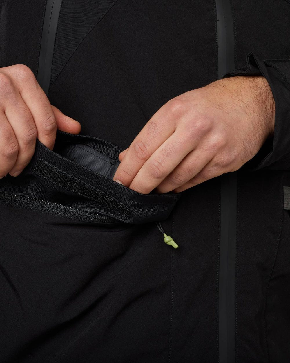 Meteorite Coloured Seeland Dog Active Jacket on white background #colour_meteorite