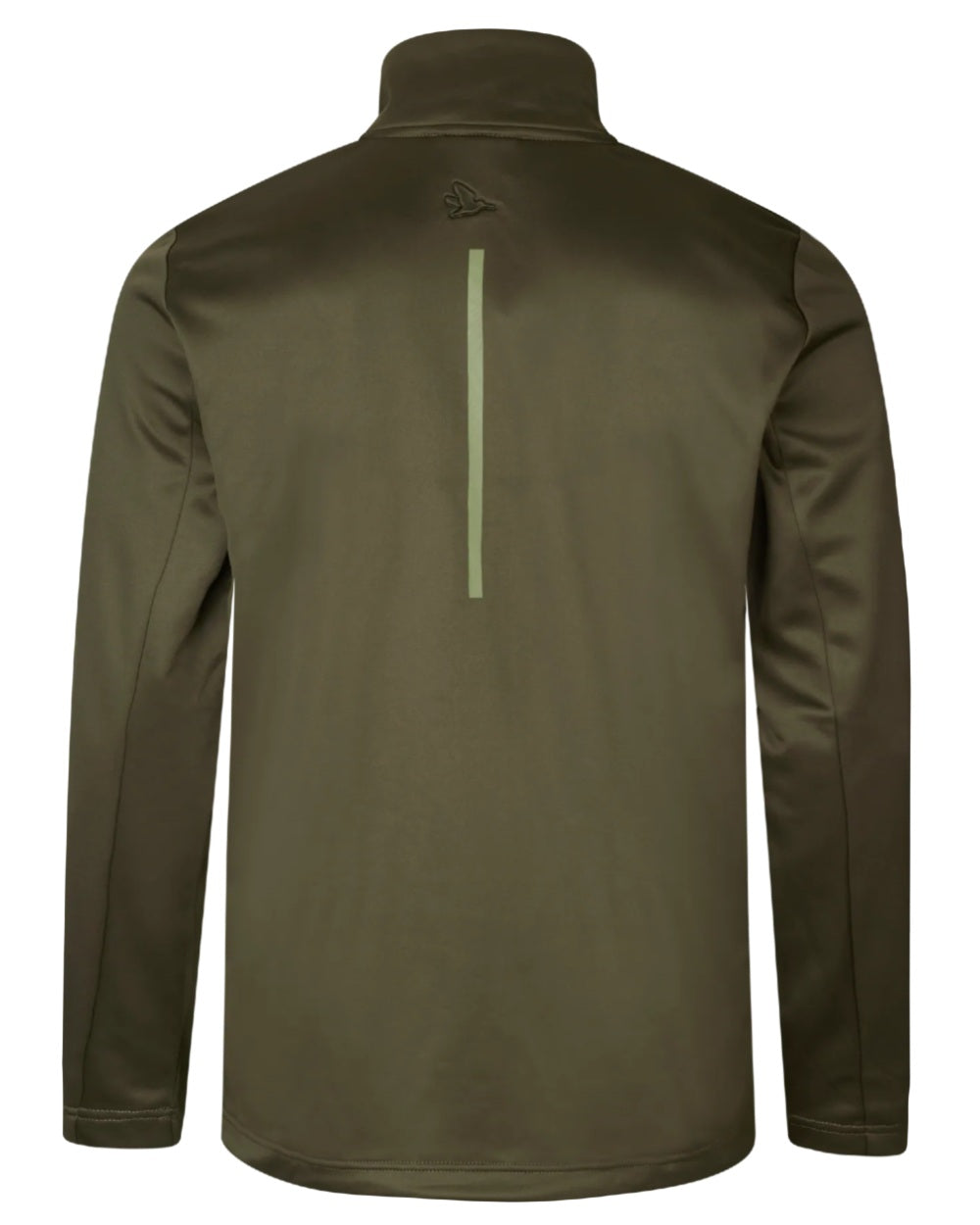 Pine Green Coloured Seeland Elliot Fleece on white background #colour_pine-green