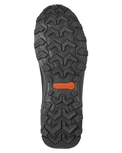 Dark Brown coloured Seeland Enduro Explore Mid Boots on white background #colour_dark-brown