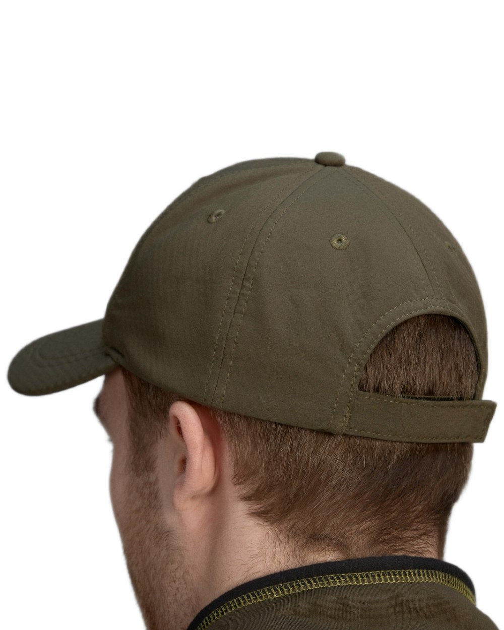 Pine Green coloured Seeland Hawker Cap on white background #colour_pine-green