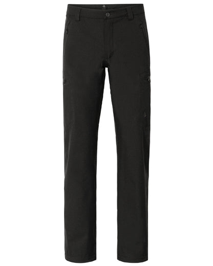 Black Coloured Seeland Hawker Light Explore Trousers on white background #colour_black