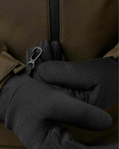 Meteorite Coloured Seeland Hawker Waterproof Gloves on white background #colour_meteorite