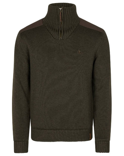 Grizzly Brown Coloured Seeland Haze Windbreaker Knit On A White Background #colour_grizzly-brown