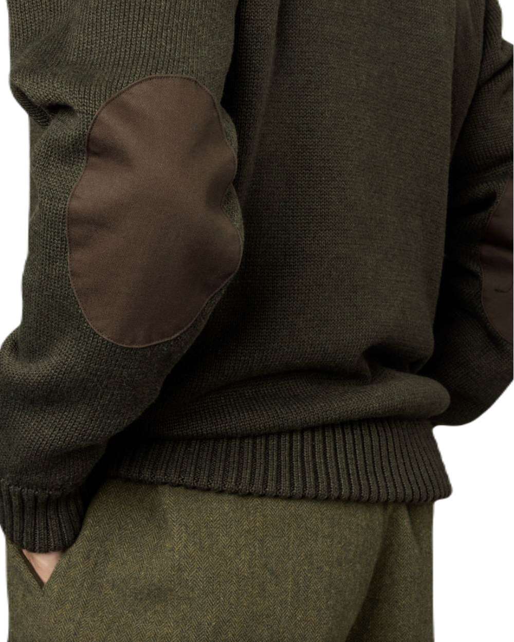 Grizzly Brown Coloured Seeland Haze Windbreaker Knit On A White Background #colour_grizzly-brown