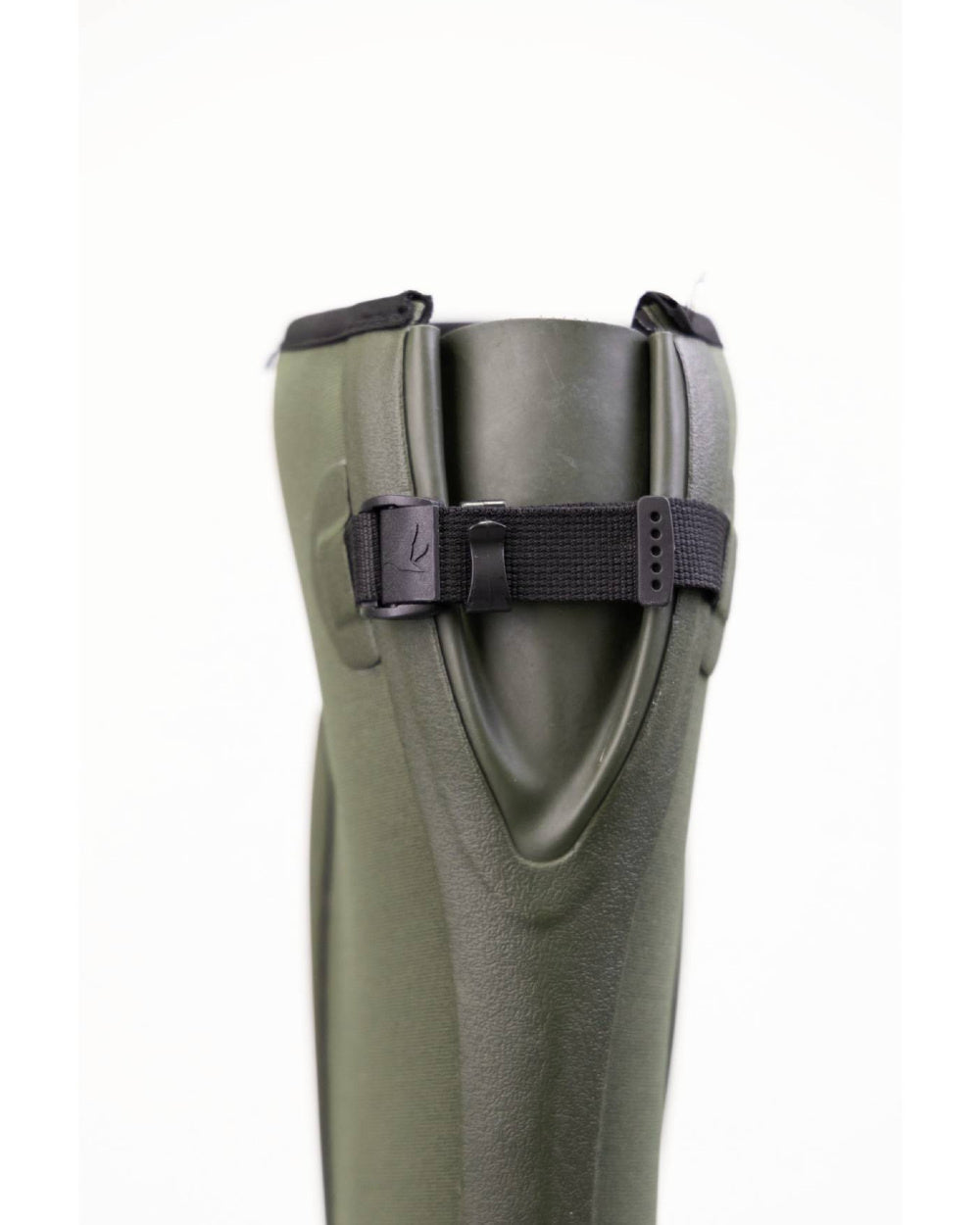 Pine Green Coloured Seeland Hillside Flex Wellingtons on white background #colour_pine-green