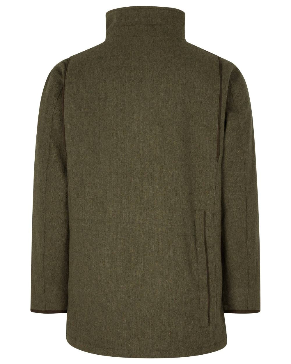 Moss Green Coloured Seeland Hillside Jacket on white background #colour_moss-green