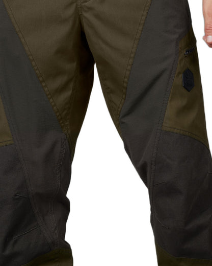 Pine Green Coloured Seeland Key-Point Active II Trousers on white background #colour_pine-green