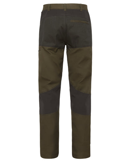 Pine Green Coloured Seeland Key-Point Active II Trousers on white background #colour_pine-green
