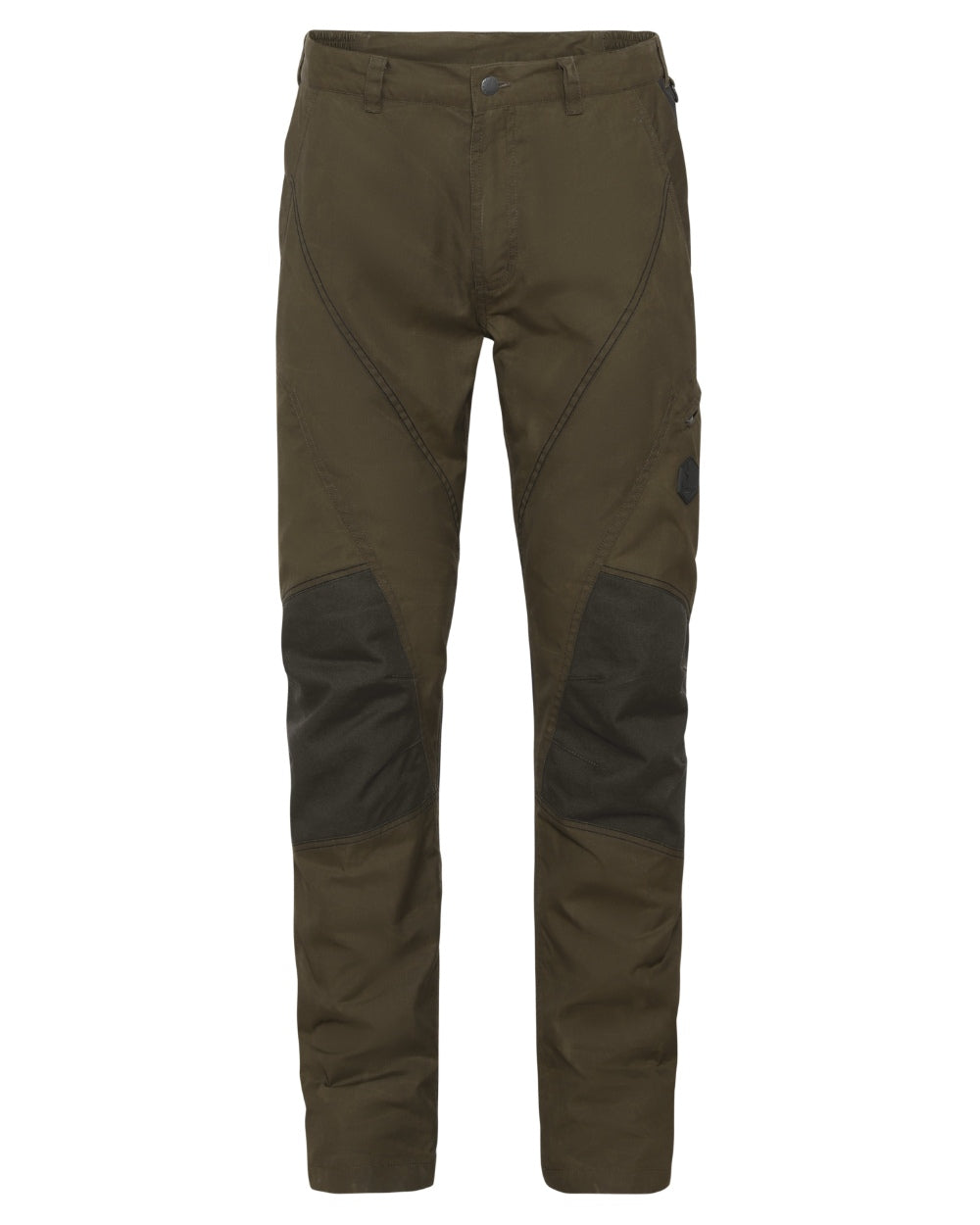 Pine Green Coloured Seeland Key-Point Active II Trousers on white background #colour_pine-green