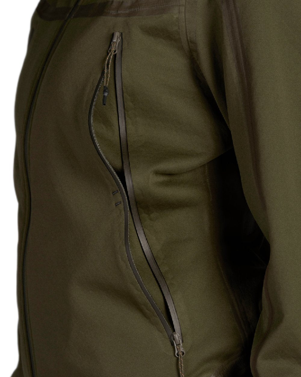 Pine Green coloured Seeland Ladies Hawker Advance Jacket on white background #colour_pine-green